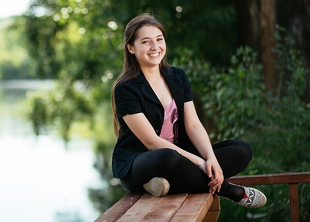 Girl Smiling